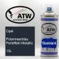 Preview: Opel, Polarmeerblau Perleffekt Metallic, 13L: 400ml Sprühdose, von ATW Autoteile West.